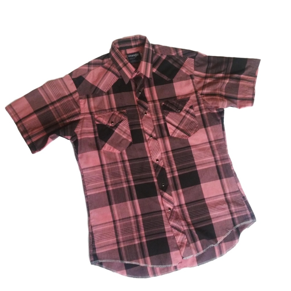 Cowboy Cut - Regular Fit Wrangler Snap Up - Plaid - Picture 5 of 6